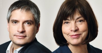 Sven Giegold und Rebecca Harms, Spitzenduo der Europawahl 2014